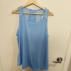 Women's Champion XXL Blue Workout Tank Top